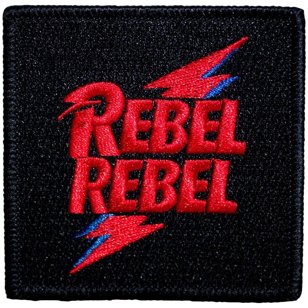 DAVID BOWIE set of 8 different official patch by rockoff