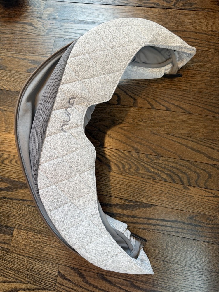 Nuna Demi Next Stroller Canopy Replacement Grey NEW