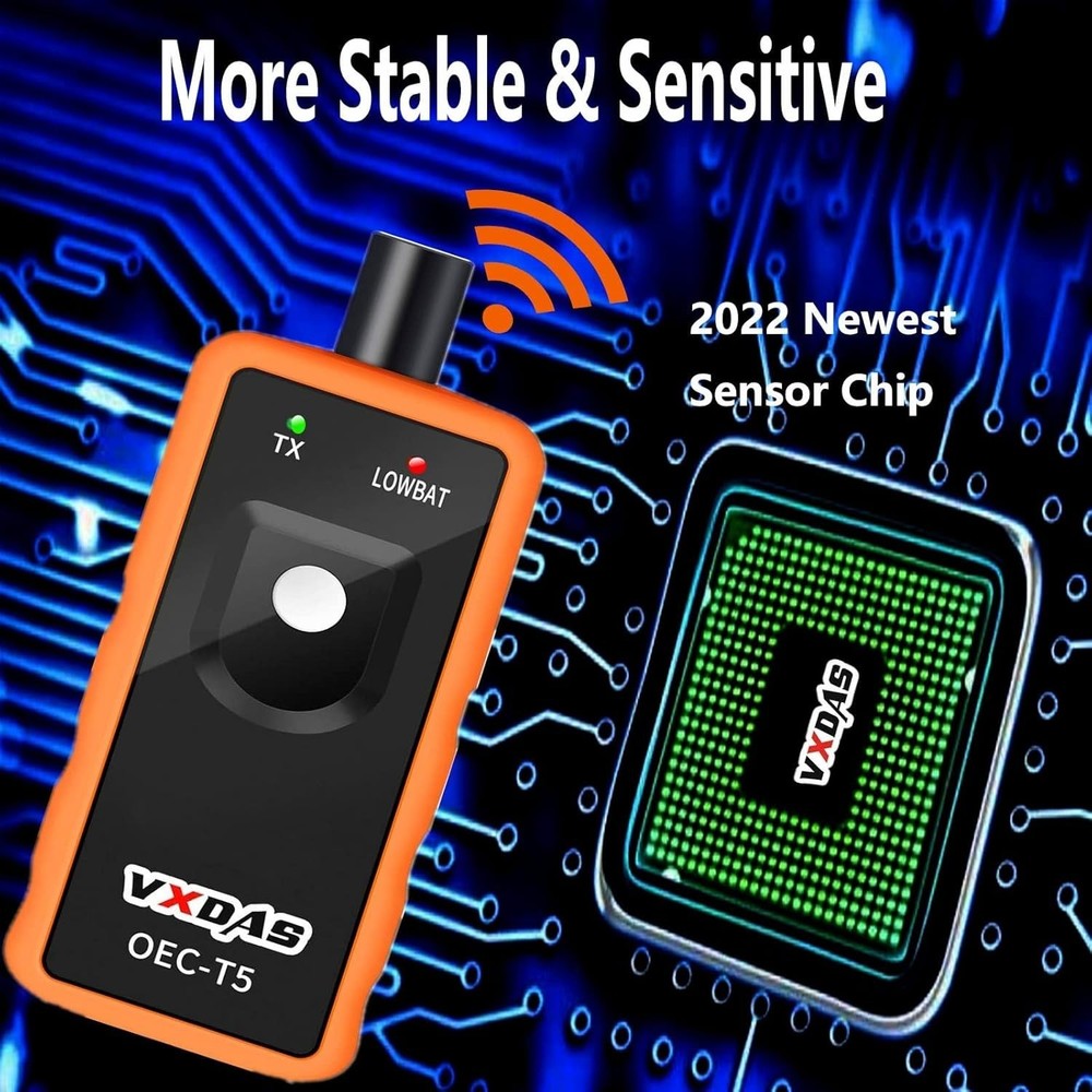 GM TPMS Relearn Tool 2006-2024 - Quick Sensor Activation & Safety Assurance