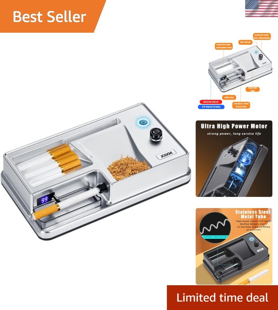 Electric Cigarette Rolling Machine Portable Automatic Infrared Sensing Maker ...