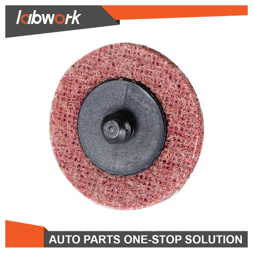 Labwork Medium Surface Conditioning Disc Roll Lock Grinder Sanding Pads 50Pcs 2"