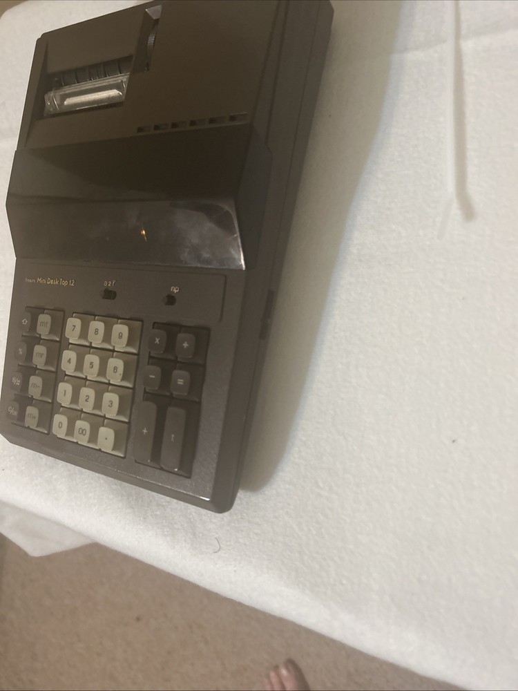 Vintage Sears PD 10 Adding Machine/Calculator Good Condition!