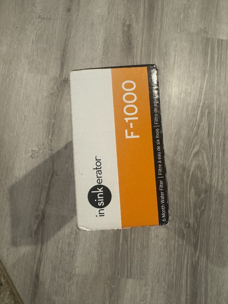 InSinkErator F-1000 Replacement Filter Cartridge 6 Months Carbon/Charcoal Water