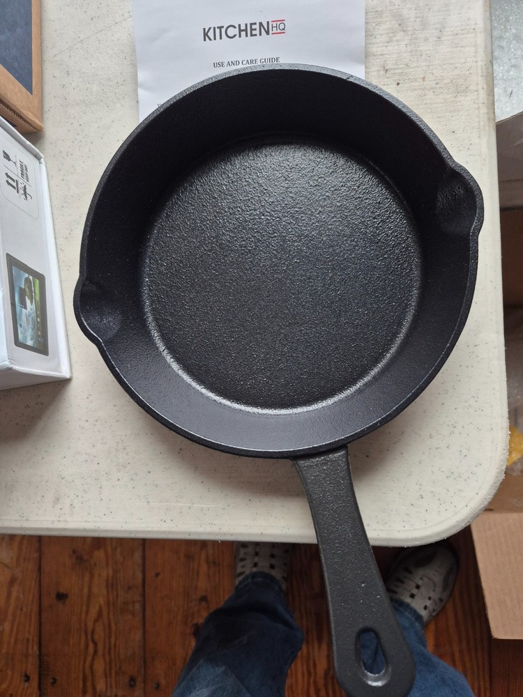 Black kitchen hq  cast iron ceramic 8.66