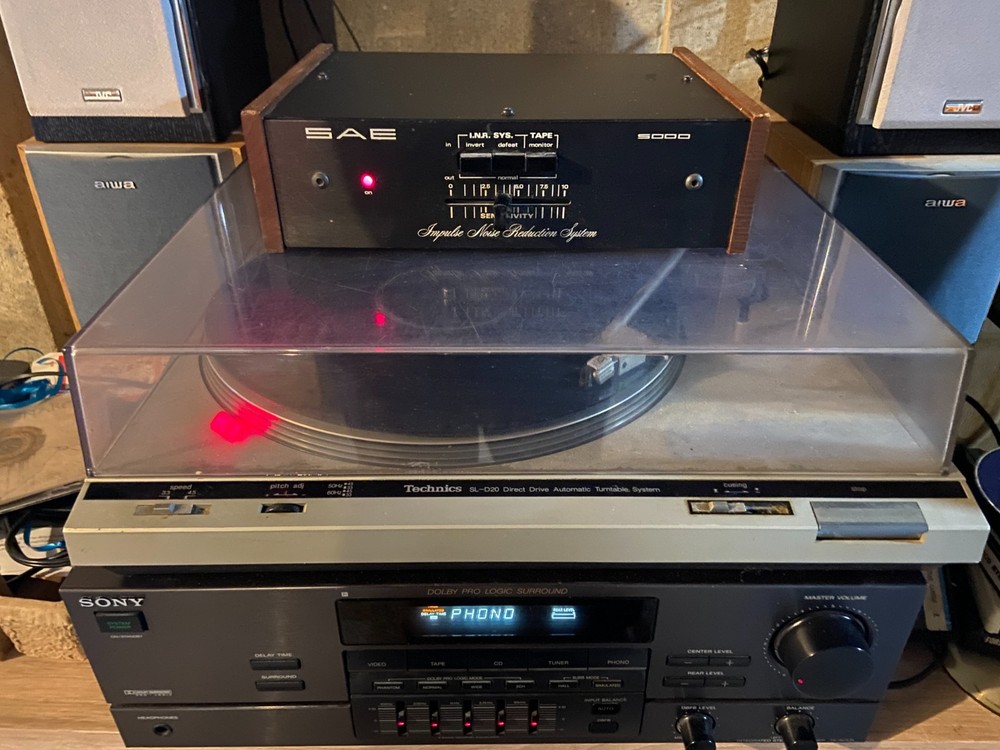 🎧 SAE 5000 Impulse Noise Reduction System ~ Vintage Hi-Fi Processor ~ READ