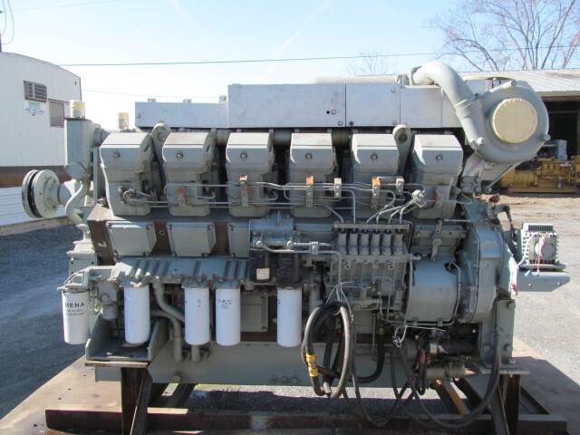 Mitsubishi S12R-Y1PTA-2 diesel engine