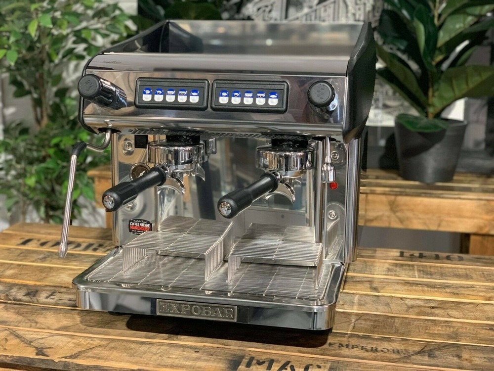 EXPOBAR MEGACREM MINI CONTROL 2 GROUP HIGH CUP BRAND NEW ESPRESSO COFFEE MACHINE