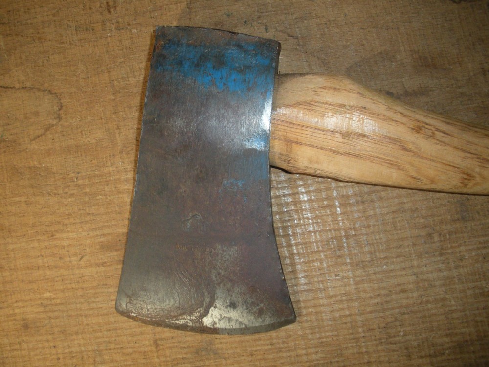 Vintage S & W Sweden SINGLE BIT Camp Axe