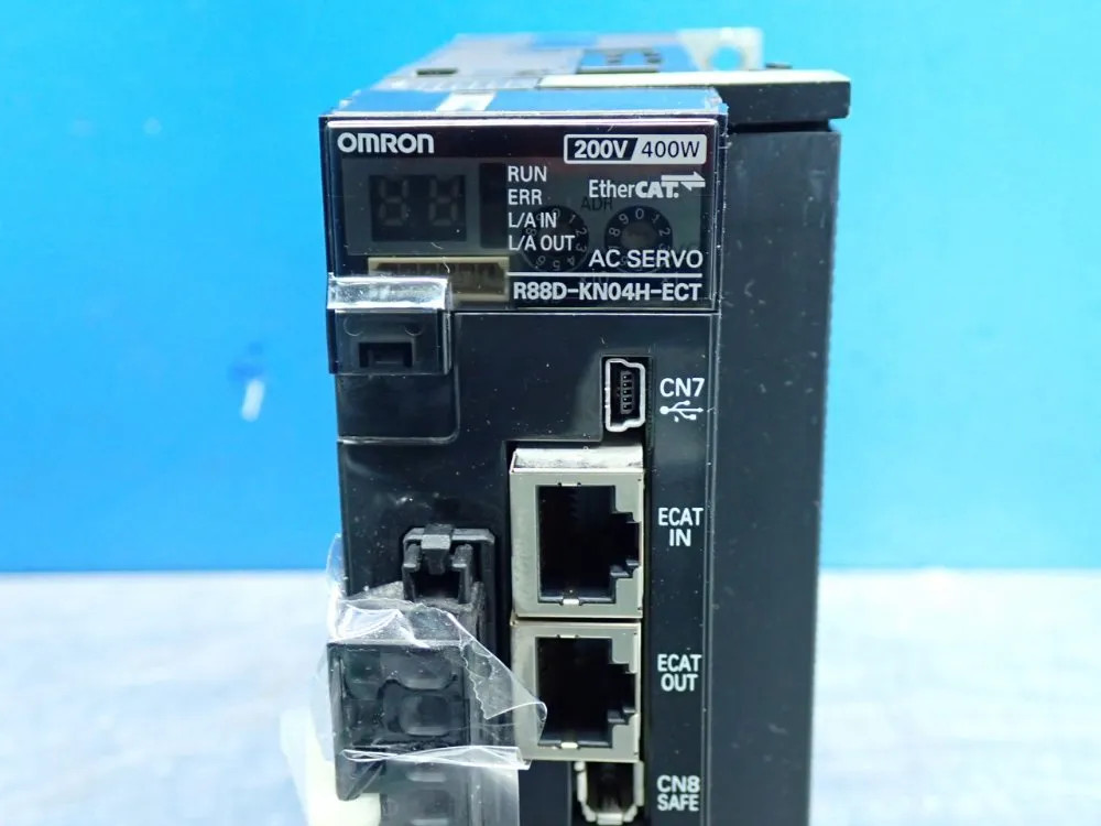 OMRON R88D-KN04H-ECT G5-SERIES MOTION CONTROL FUNCTION SERVO DRIVER UNIT 300
