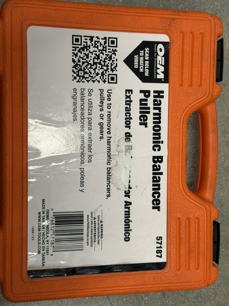 OEM Tools Harmonic Balancer Puller Kit
