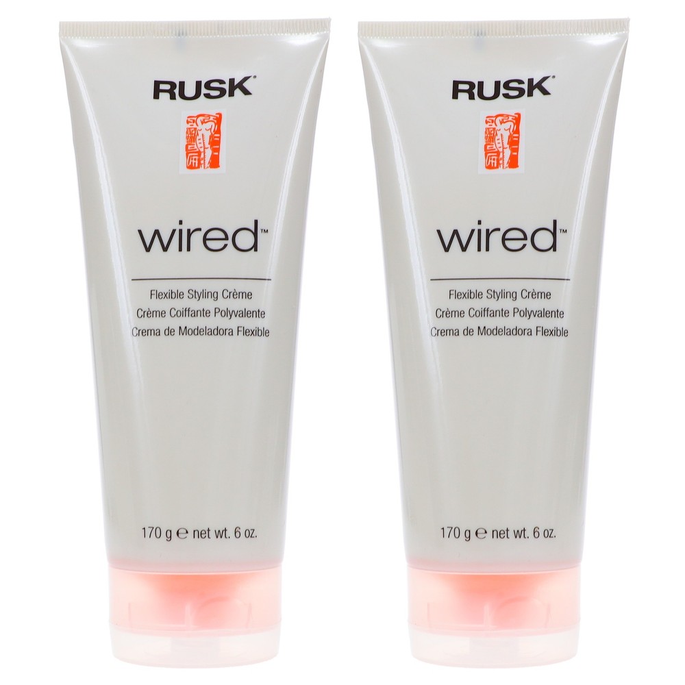 Rusk Wired Styling Cream 6 oz - 2 Pack