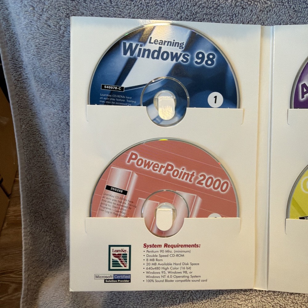 OFFICE 2000 MULTIMEDIA COMPUTER BASED TRAINING ON CD-ROM BY LEARNKEY - NEW