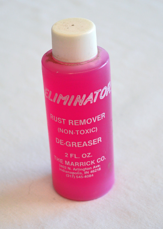 Eliminator Rust Remover / De-Greaser 2 oz. Bottle