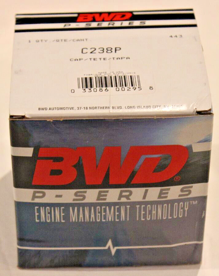 Distributor Cap-O.E. Replacement BWD P-SERIES C238P