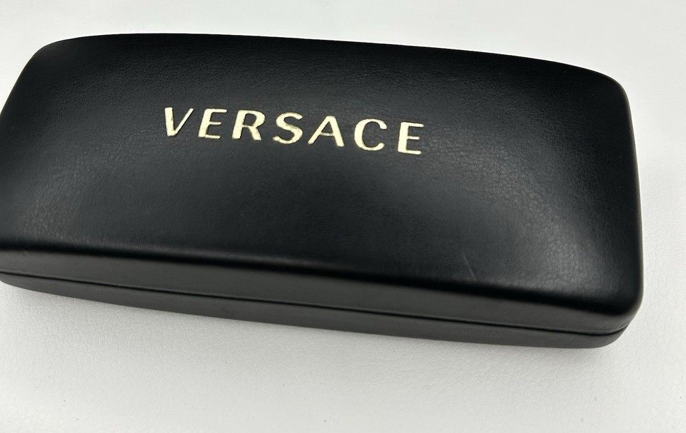Versace Authentic Hard Eyeglasses Case only in Black