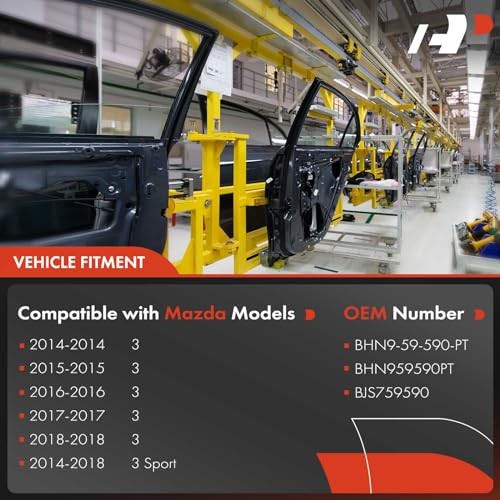 Front Left Driver Side Power Window Regulator Without Front Driver Side (LH)