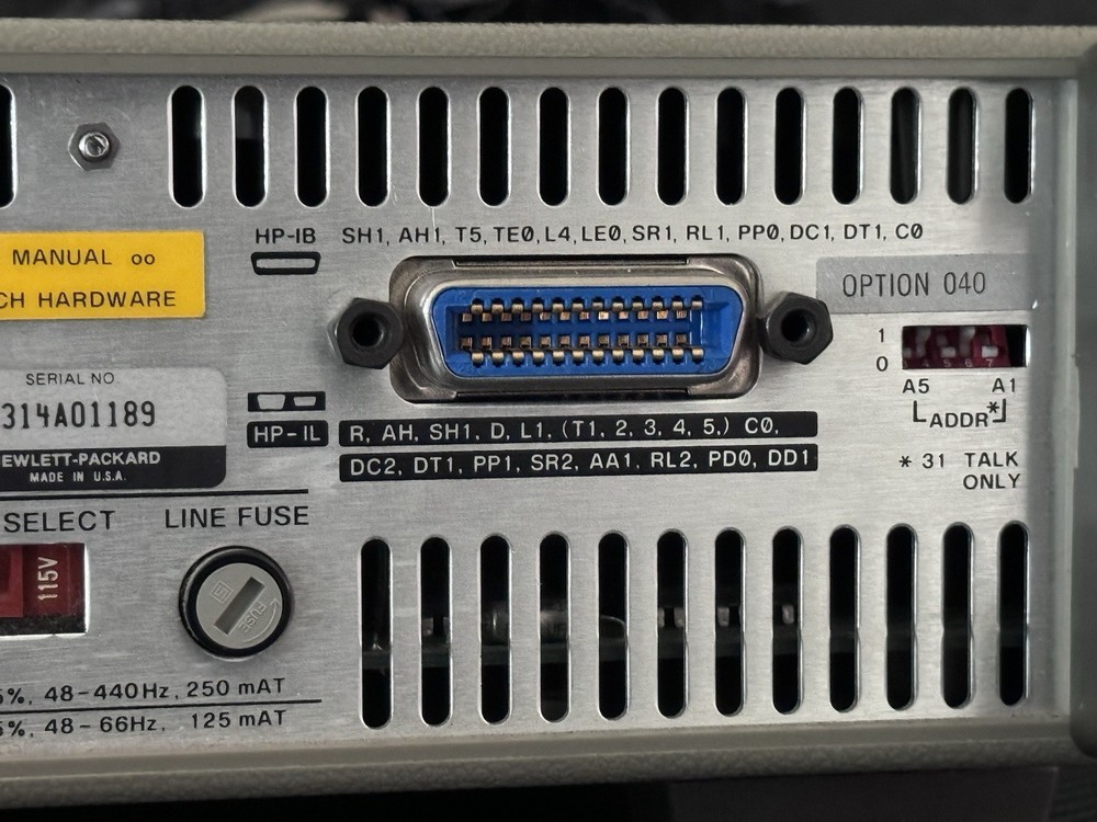 HP 5006A SIGNATURE ANALYZER