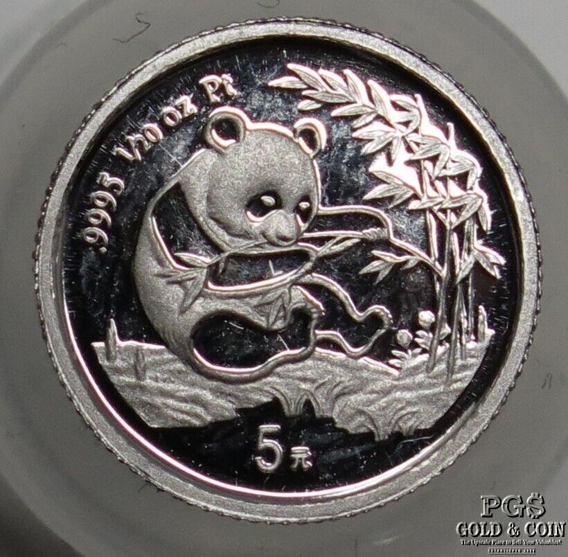 1994 Better Date 1/20th oz China Platinum Panda 26271