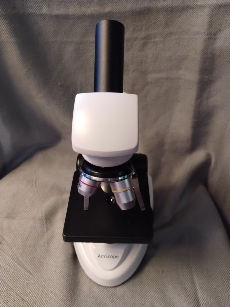 AMscope, 40x1000 Dual light Metal Frame Digital Microscope plus a USB camera