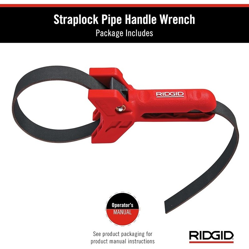 Strap Wrench Handle Tool Plastic Pipe Joint Alignment Easy Grip Leveraging New
