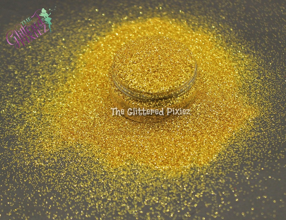 BRIGHT GOLD Pixie Dust (extra fine glitter)