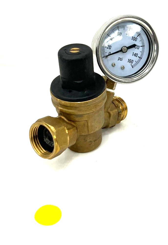 TRUMETER ADJUSTABLE WATER REGULATOR A011117TM 3/4" HOSE THREAD