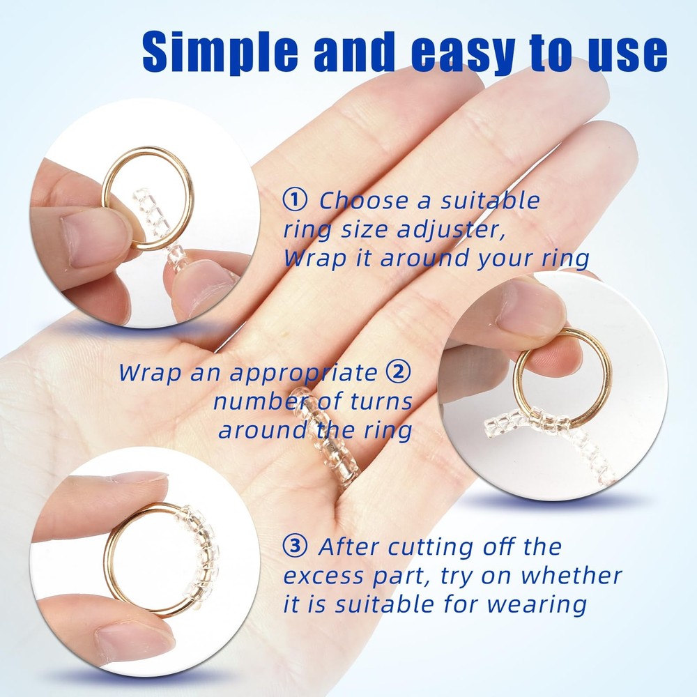 Ring Sizer Measuring Tool Kit Sizing with US Size 0-13 SILVER