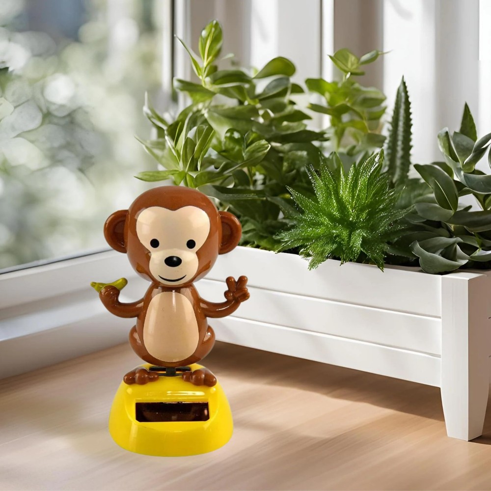 Killer's Instinct Outdoors Solar Powered Dance Monkey Figures – Monkey, Brown