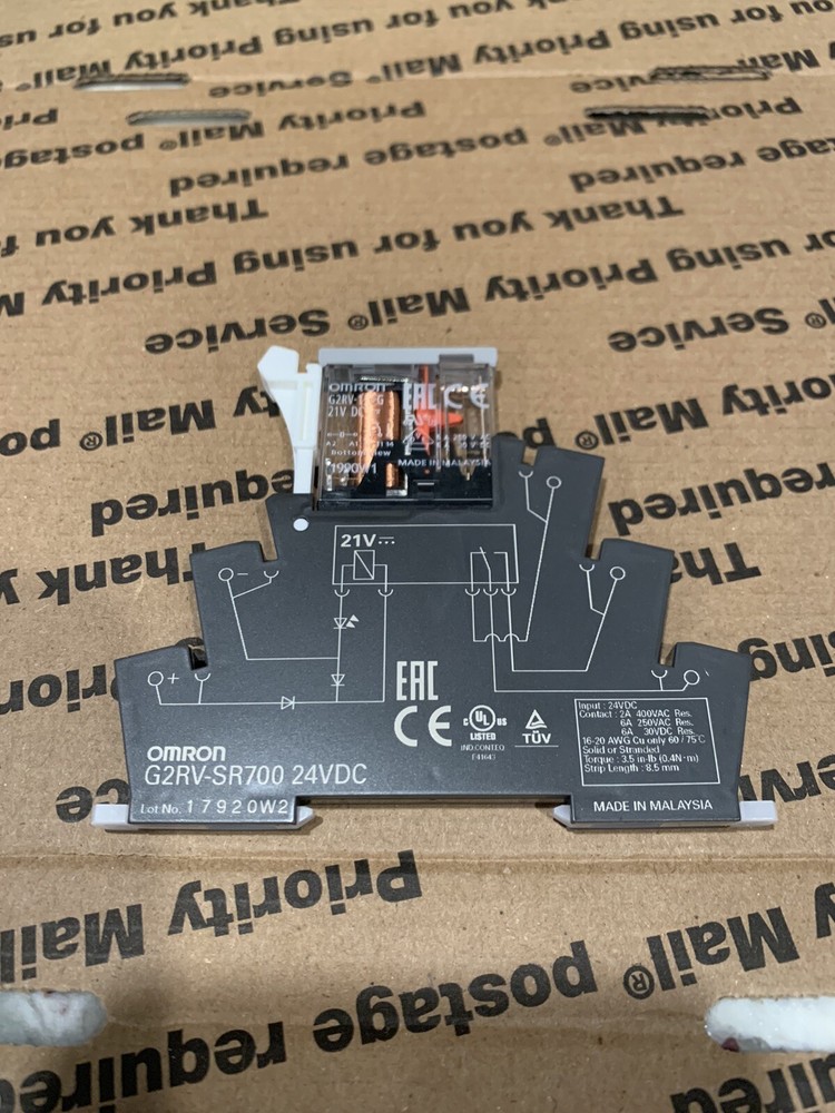 OMRON G2RV-SR700 24VDC RELAY! *NEW*