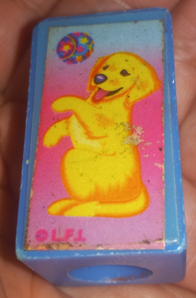 Lisa Frank Dog Pencil Sharpener