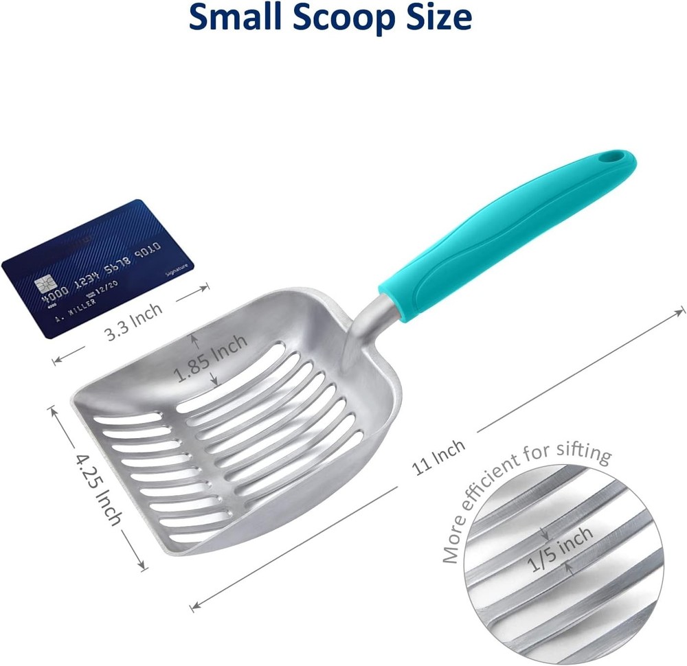 Deep Shovel Cat Litter Sifter - Rust & Corrosion Resistant for Longevity