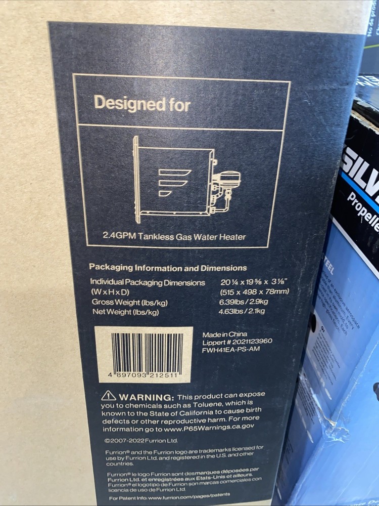 Lippert 2021123994 Retrofit Door for Furrion Tankess RV Water Heating System