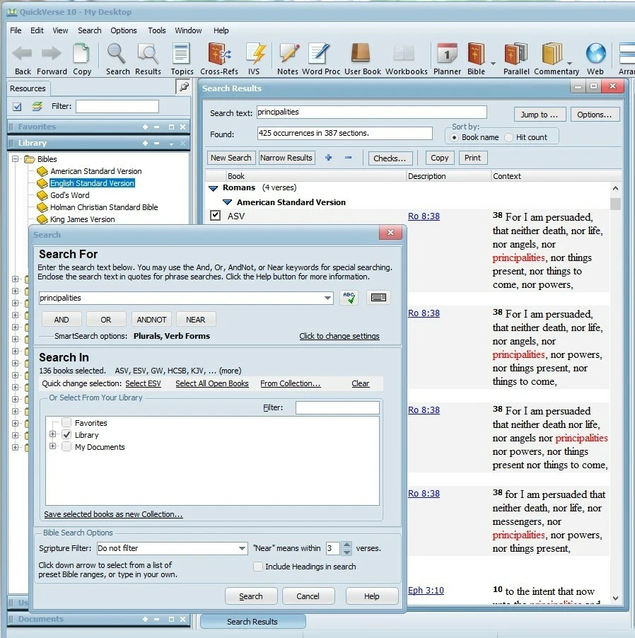 Quickverse 10 Bible Suite Software for Windows