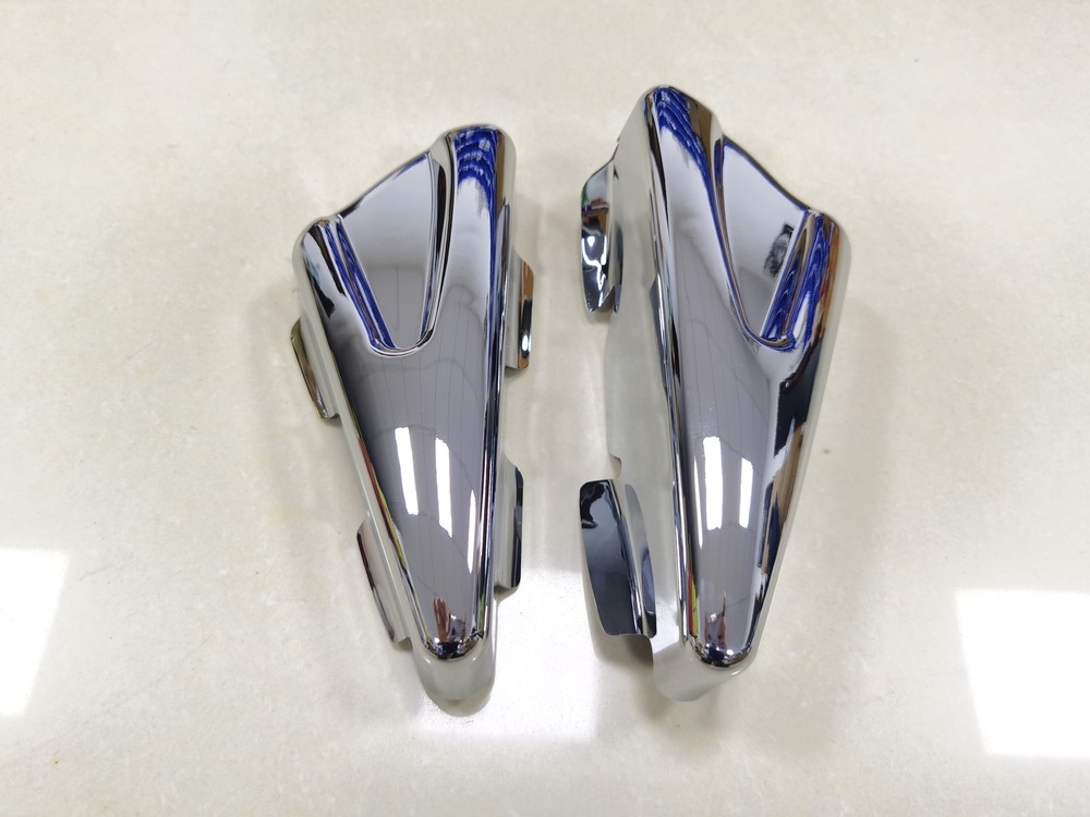 Chrome ABS Plastic Side Frame Tank Covers Kit For Harley Night V-Rod VRSCF VRSCX