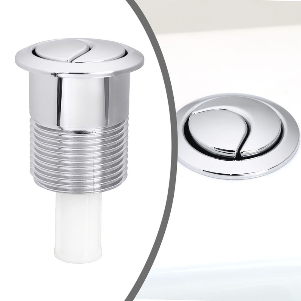 For Siamp For Skipper 45 Chrome Button Upgrade with Dual Flush Performance