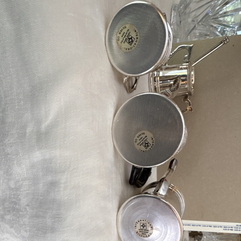 International Silver Co. Silverplate Tea Coffee Set with Tray