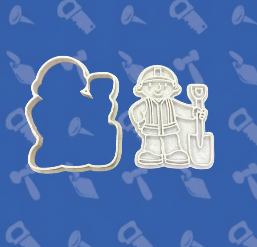 Bob The Builder 5 Piece Cookie Cutter Set Bundle