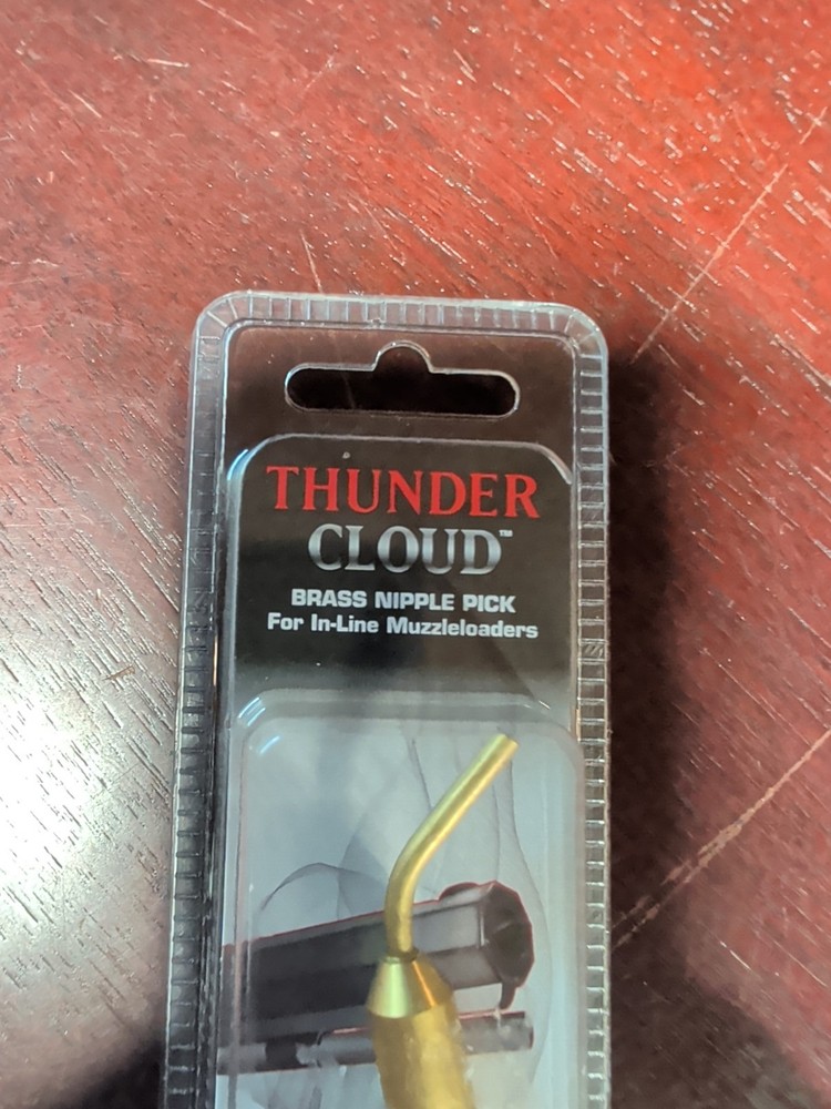 Black Powder Muzzleloaders In-Line Accessories Brass Nipple Pick Thunder Cloud®