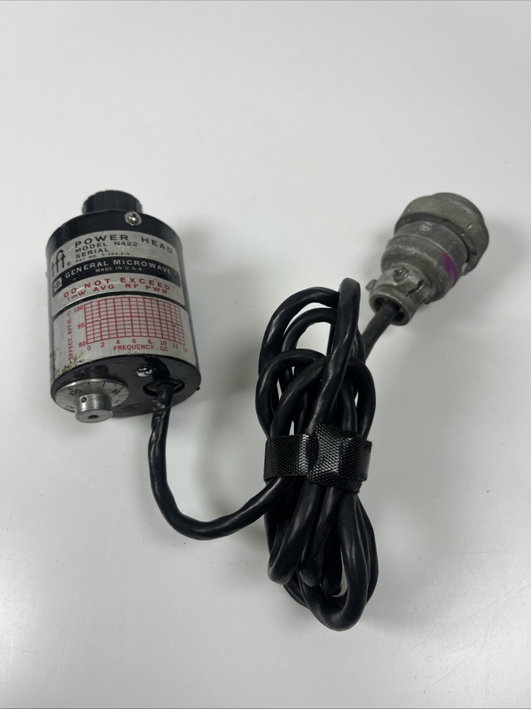 General Microwave Model N422B  Power Head N422B