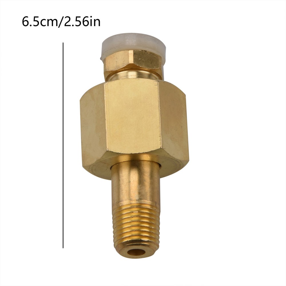 Durable Hex Nut &Nipple with Washer Carbon Dioxide Regulator Hardware Tool