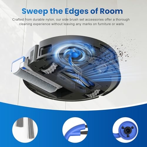 19 Pack Replacement Accessories Kit Compatible with ECOVACS DEEBOT X9 Pro Omni