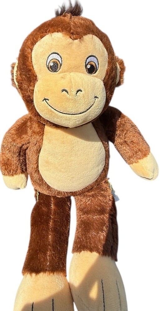 Build A Bear Smile Monkey Chimp Plush Stuffed Security Support Pet Toy