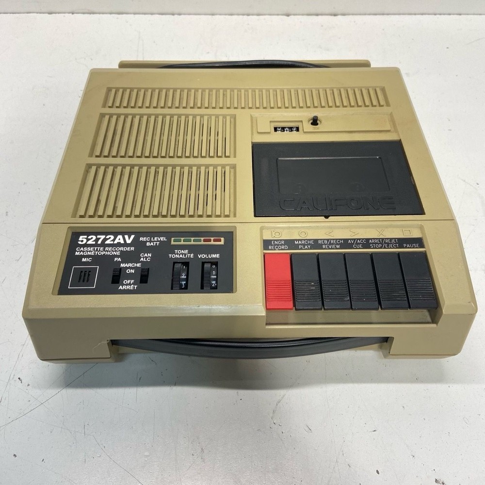 Califone 5272AV Cassette Recorder
