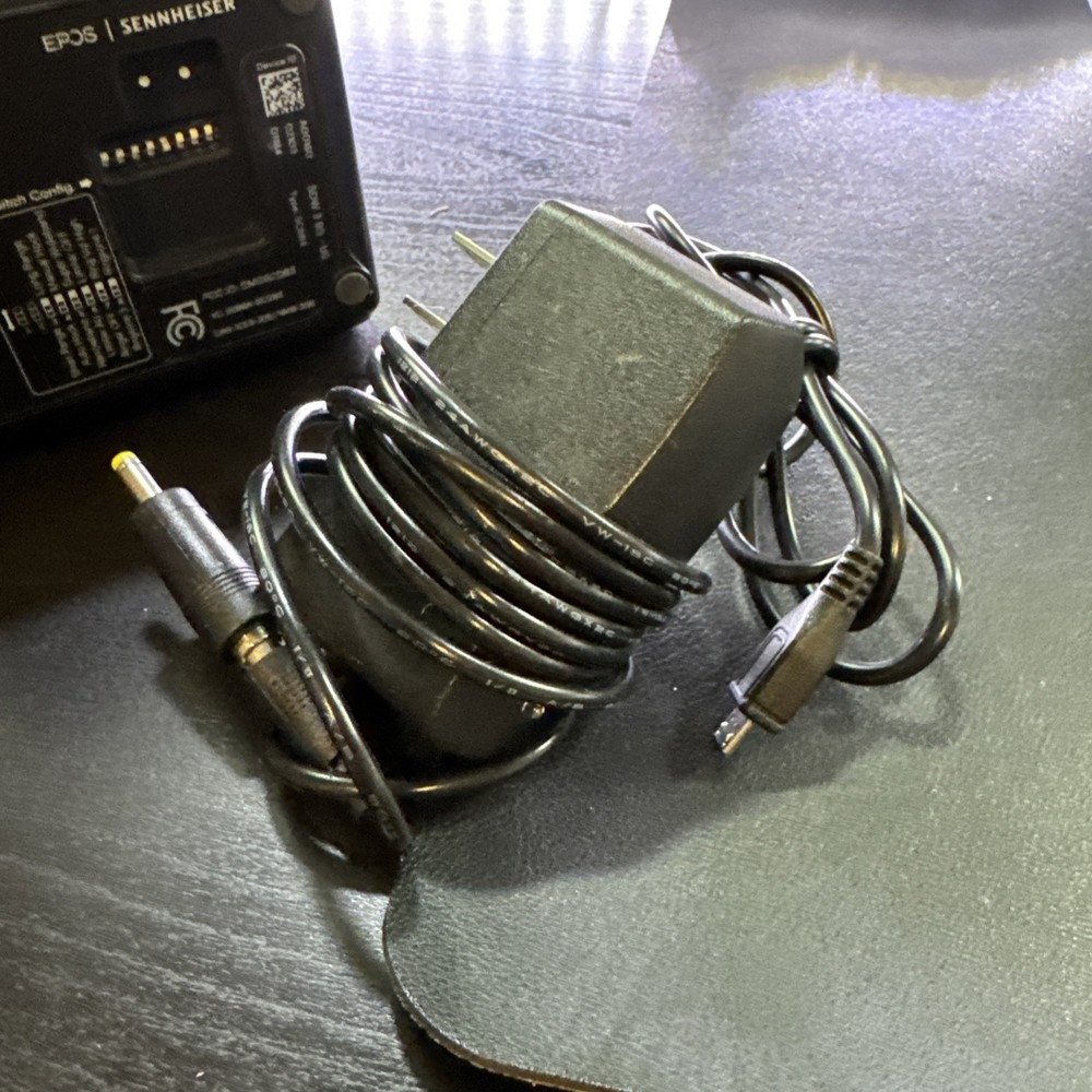 Sennheiser EPOS SDW60 Headset, SDW 3 BS Base, And BTD 800 USB Bluetooth Bundle