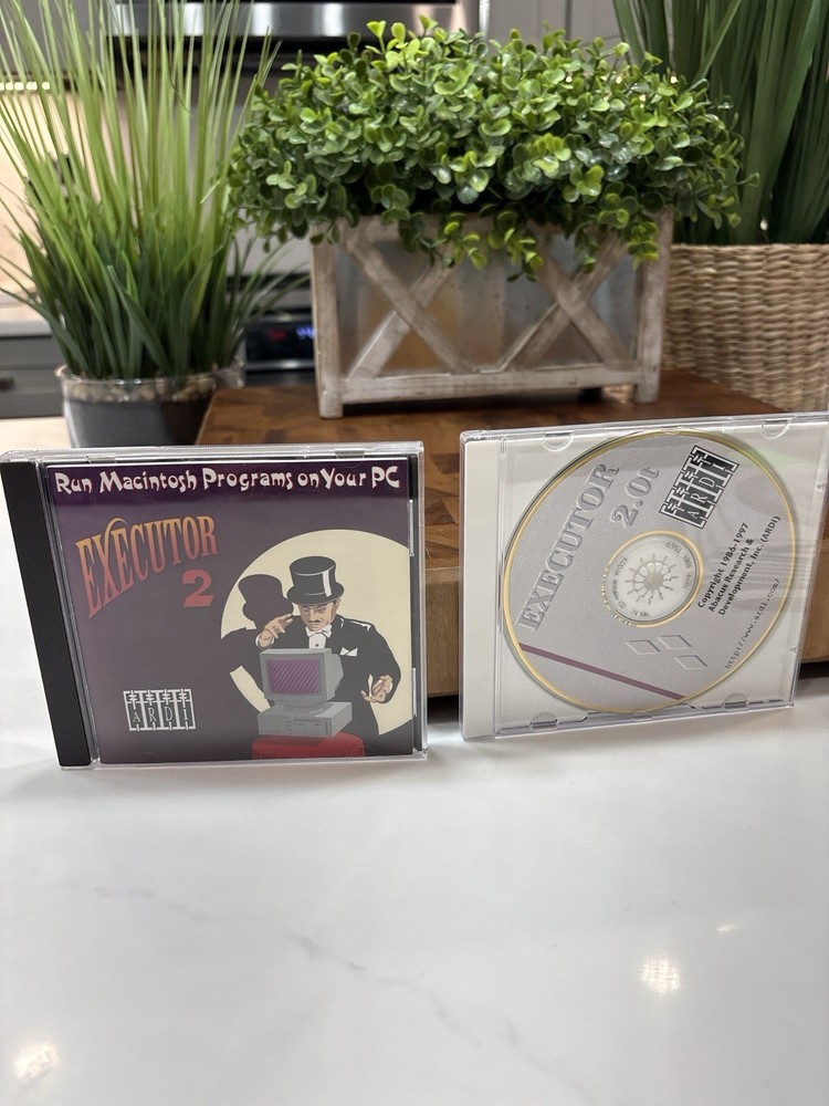 Executor 2.0t Mac Emulator PC Software CD ARDI Farallon w Case Booklet