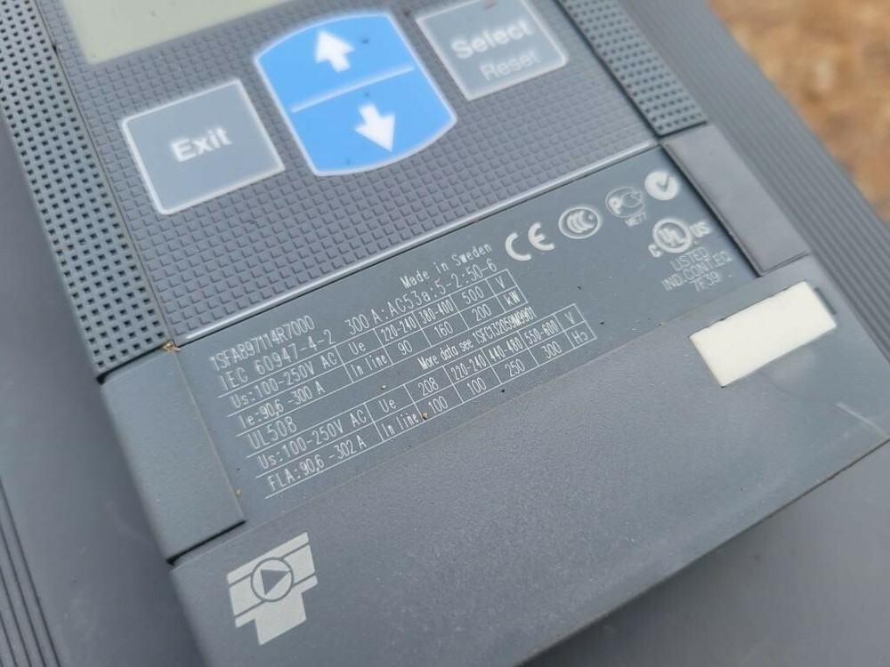 ABB PSE300-600-70-480V - ABB PSE Series Solid-State Reduced Voltage Softstarter