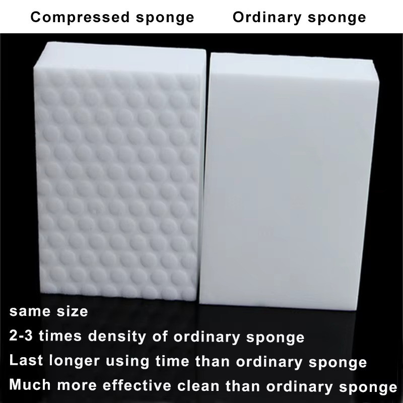 20pcs Compressed Melamine Magic Sponges Multi-Purpose Cleaning Tools - NEW