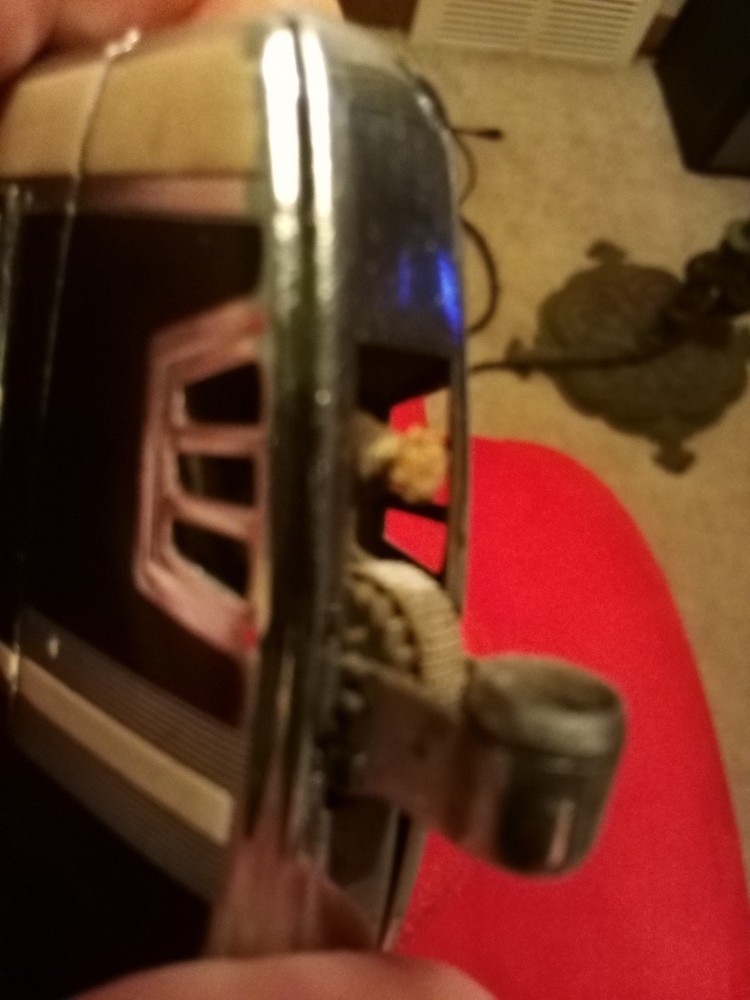 1930s Deco Ronson Cigarette Case Lighter Compact