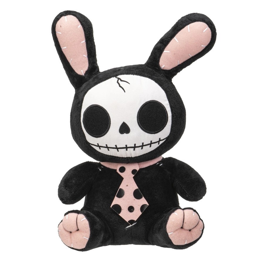Furrybones Furrybones Stuffed Plush Black Bun-Bun