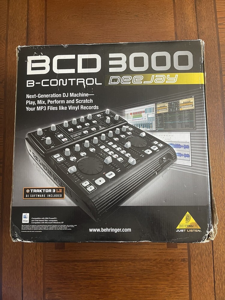 Behringer ~ BCD-3000 B-Control Deejay ~ 4-channel DJ Controller